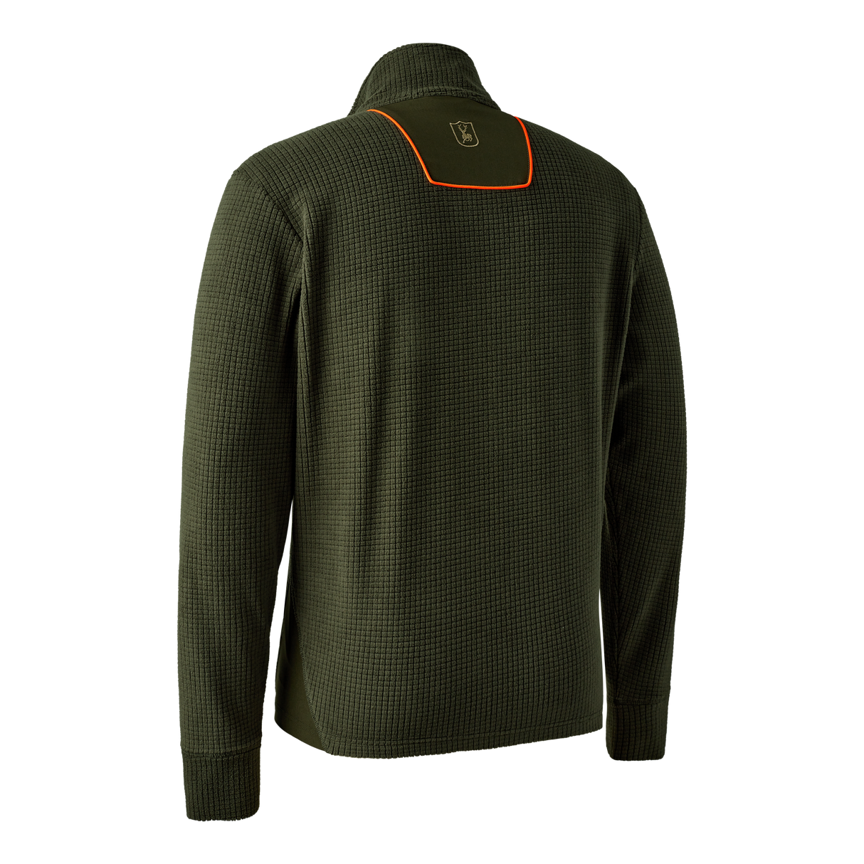 Chamois Fleecejacka med hel dragkedja Forest Green - Deerhunter