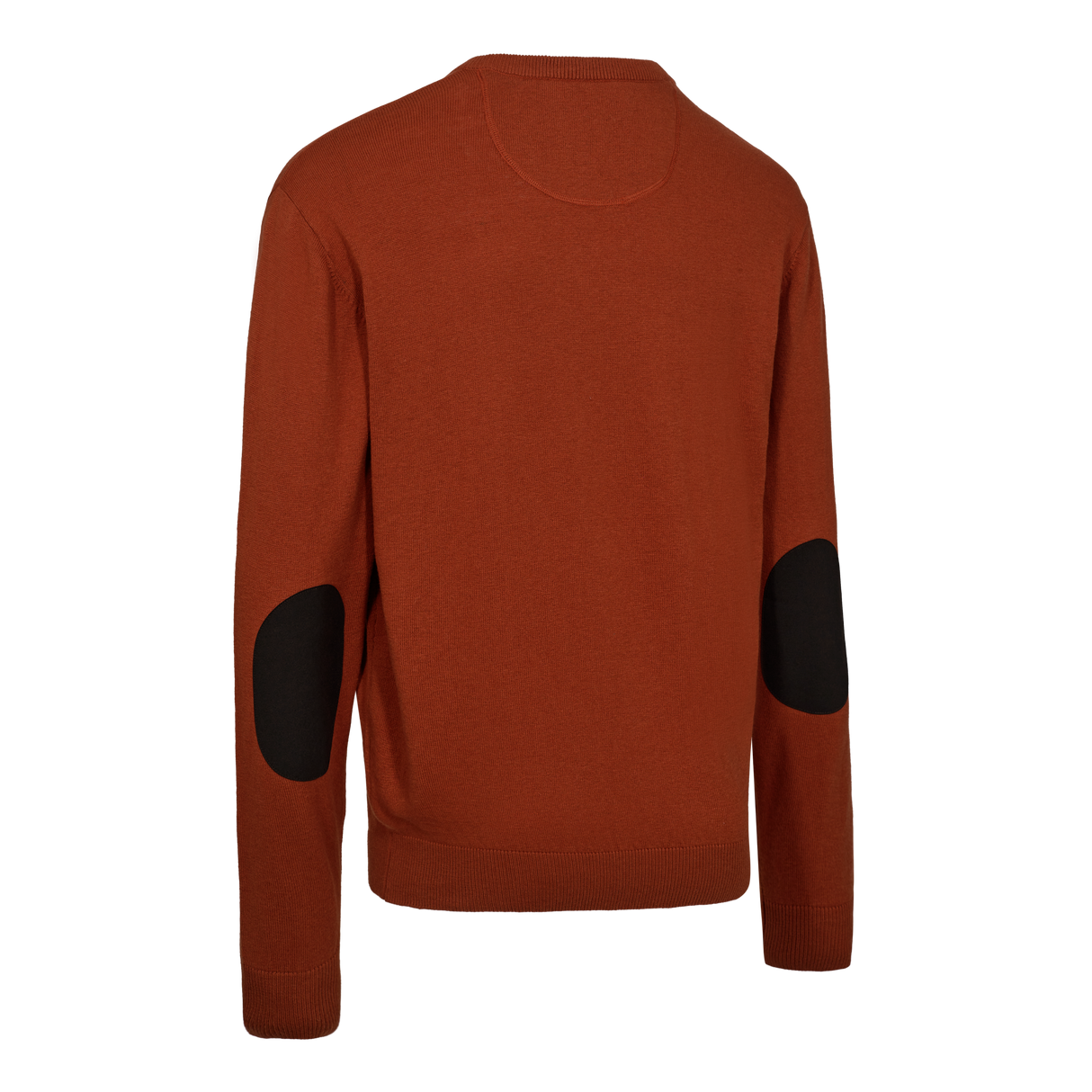 Harrington Stickad tröja med V-hals - Oak Rust Melange – Deerhunter