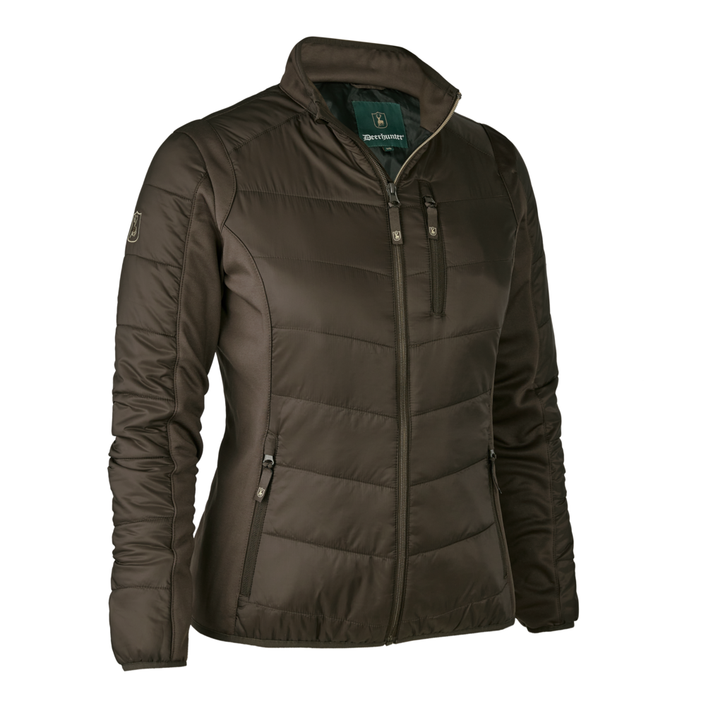 Lady Heat quiltad jacka wood - Deerhunter