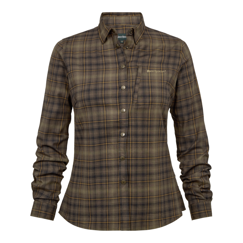 Lady Emery skjorta Green Check - Deerhunter