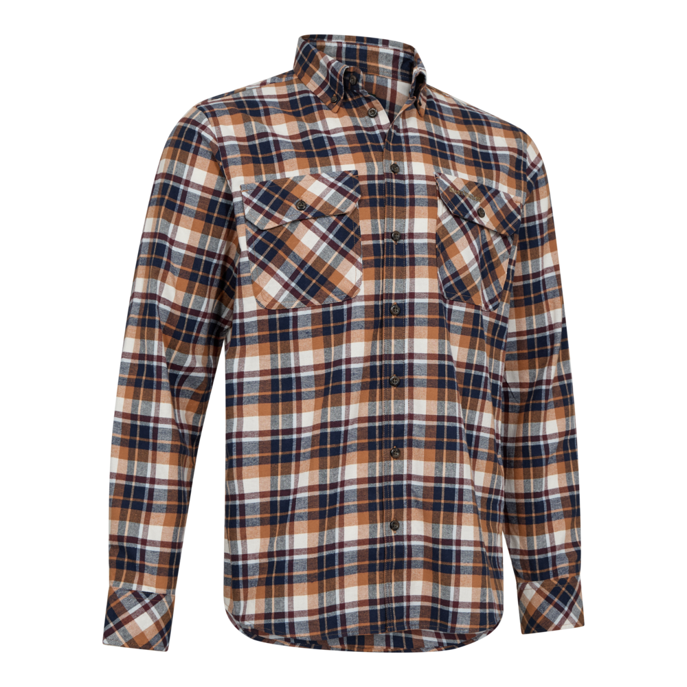 Charles skjorta - Brown Check – Deerhunter