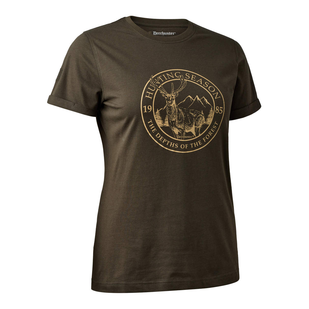 Lady Ella T-shirt Adventure Green - Deerhunter