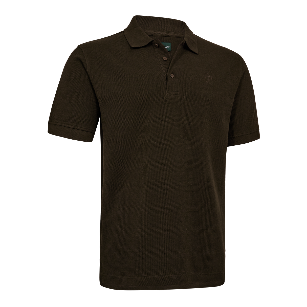 Griffin Pikétröja - Otter Brown – Deerhunter