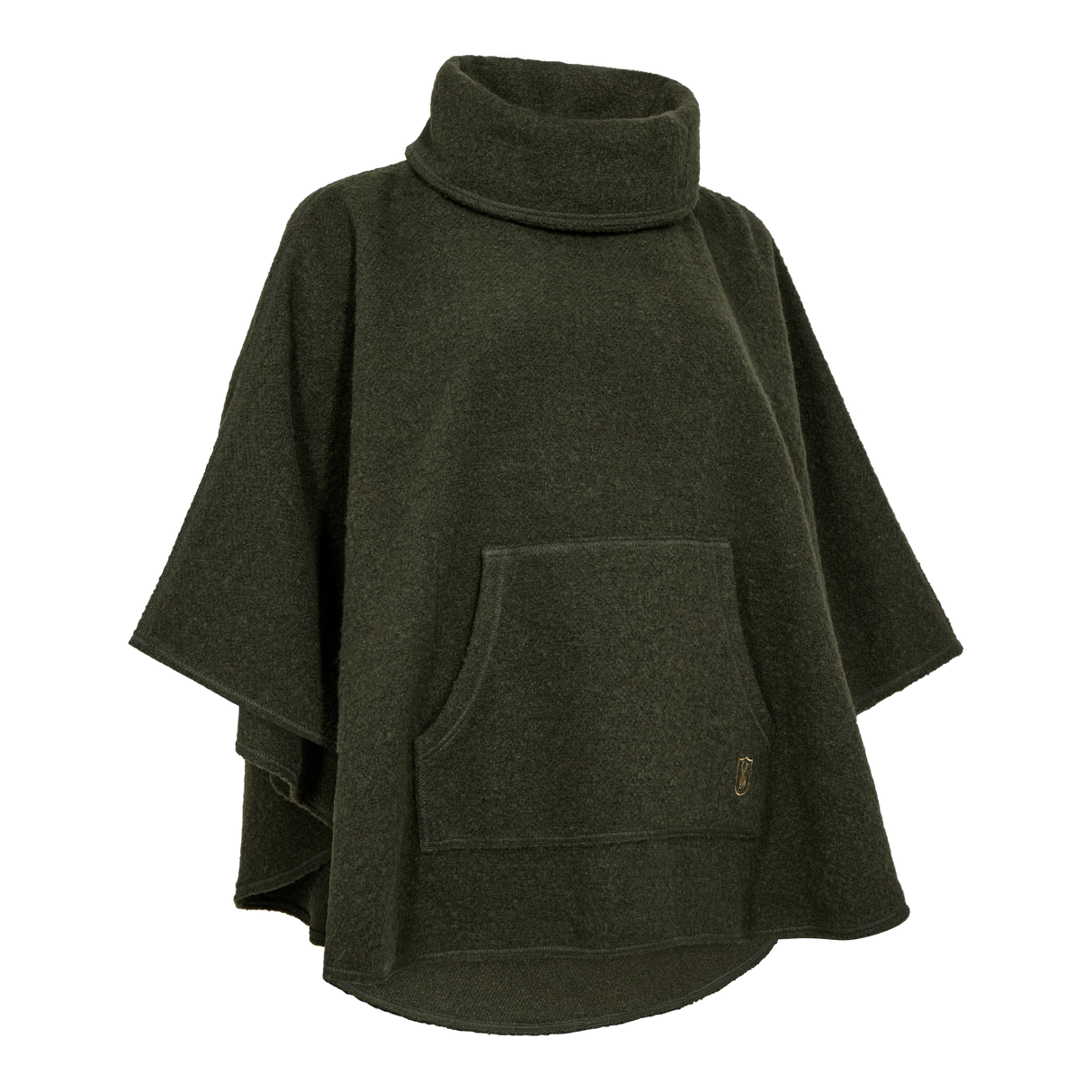 Lady Wilder Poncho - Loden Wood – Deerhunter