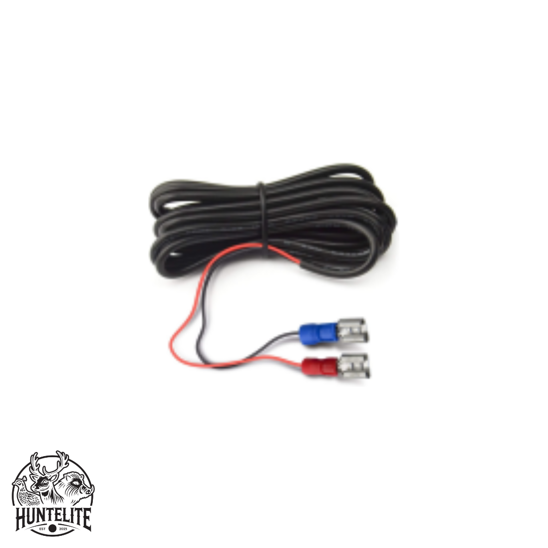 Kabel till viltkamera för batteri 4,0 x 1,7 mm 6 volt/12 volt - HuntElite