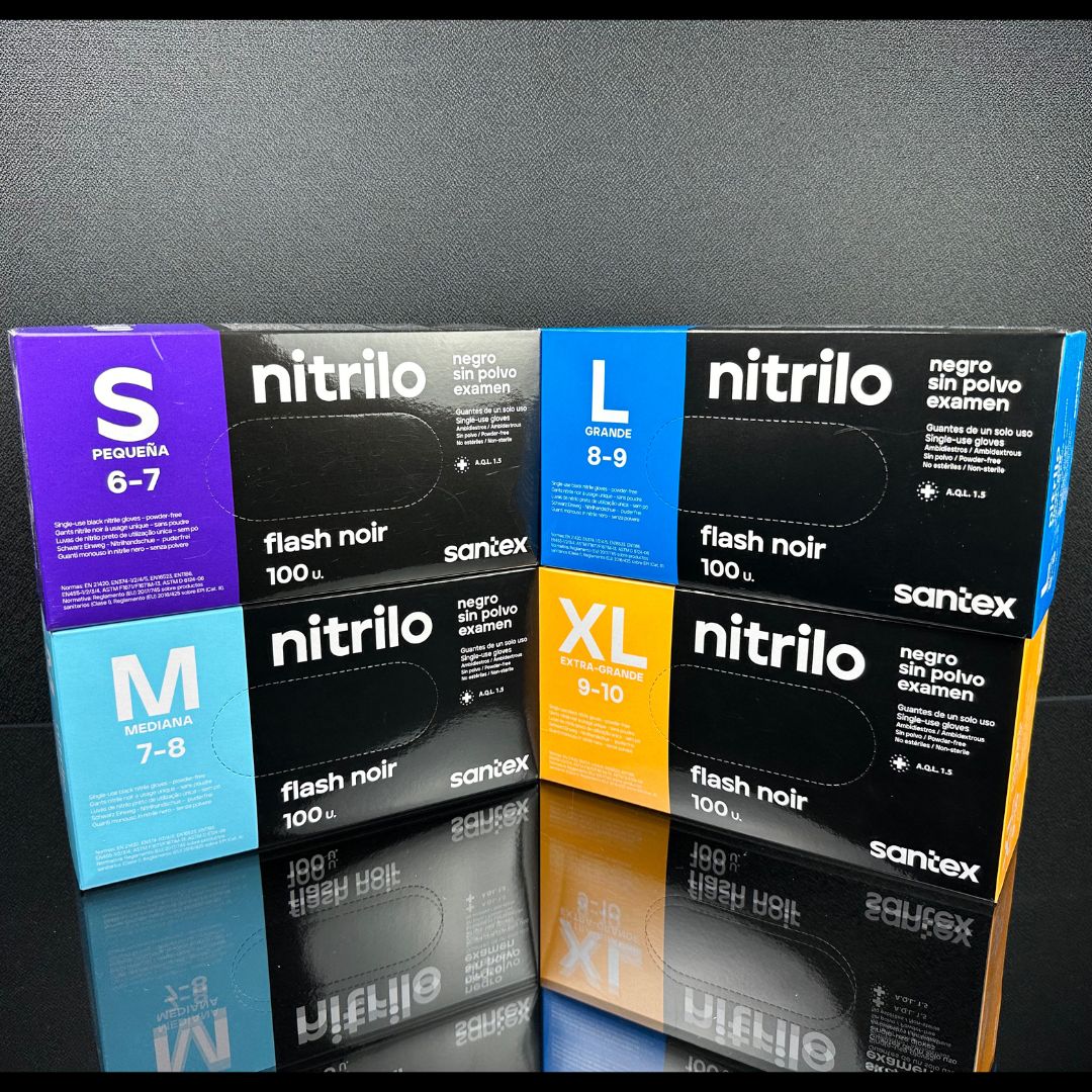 Nitrilhandskar (Svart) kraftiga 4,5 g – 100 st