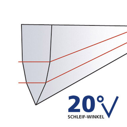 Knivslipare Hybrid CC105 med 20° slipvinkel - Graef