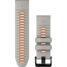 Quickfit 22 mm urremme, Fog Gray/Moss silikone 3
