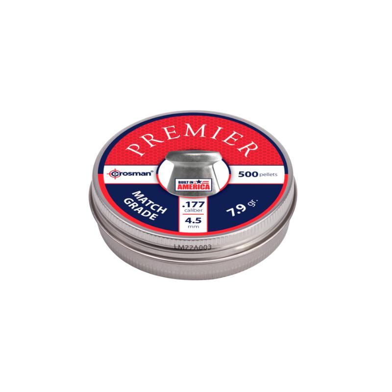 Wadcutter hagel 4,5MM 0,48g. (500 st burk) - Crosman