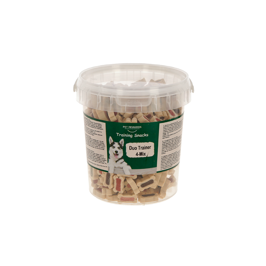 Hundgodis Duo Trainer 4-mix 500 g hink – Kerbl