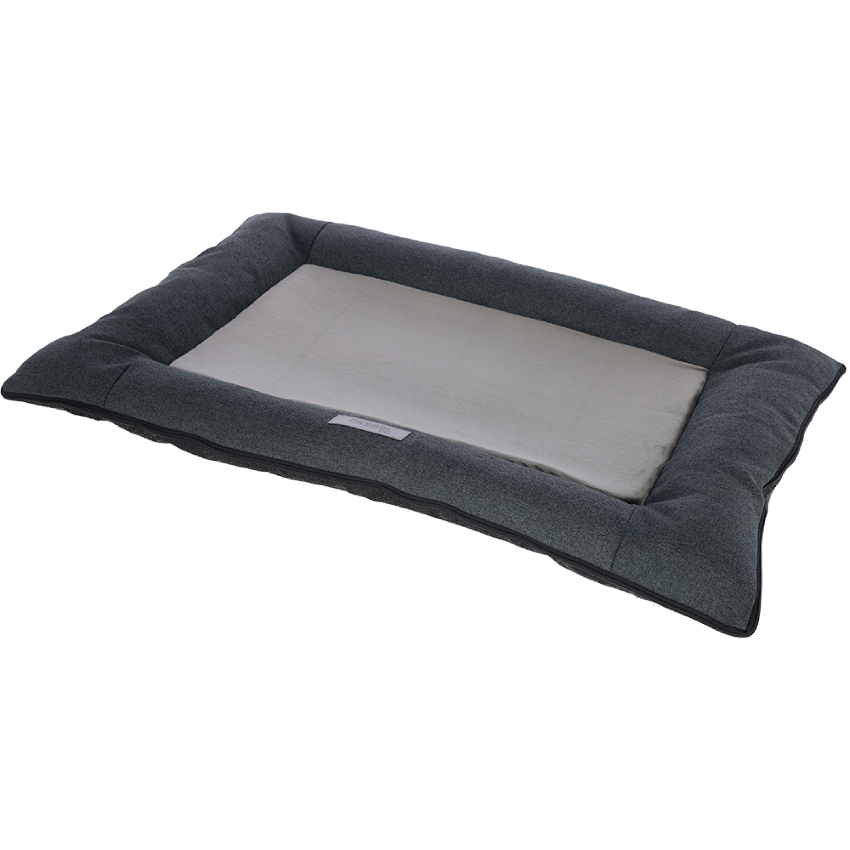 Hundbädd Lounger Platin Ortho - 80x55x9cm – Kerbl