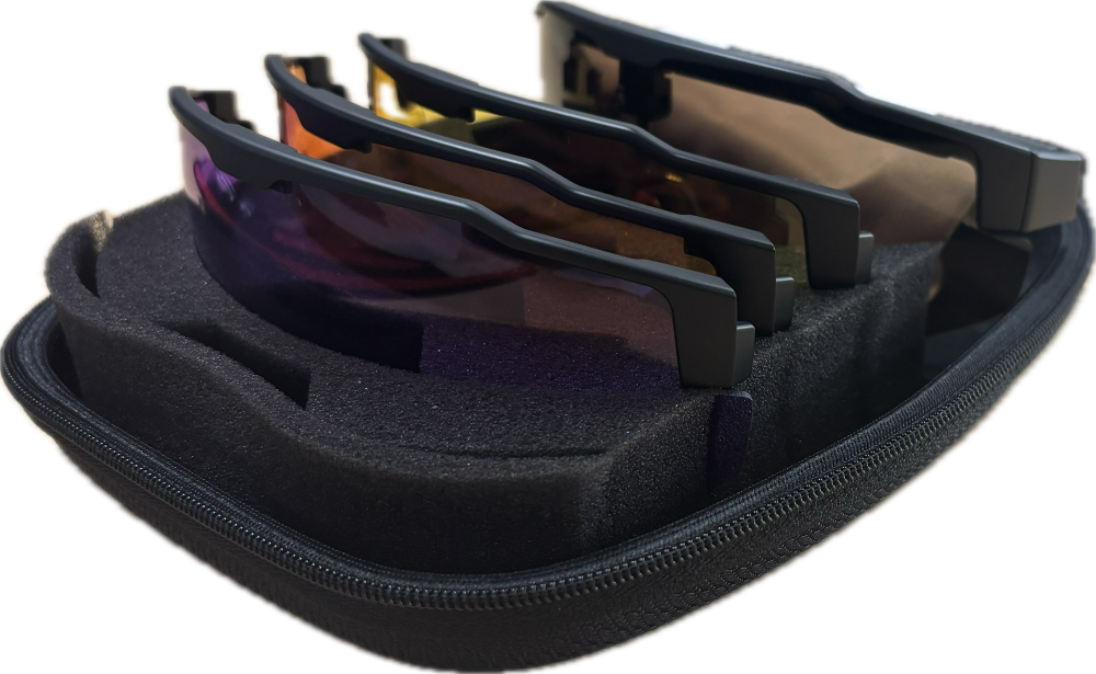 Evolution Eyewear Skyttglasögon Magnex 4-set - Grå/Gul/Orange/Lila