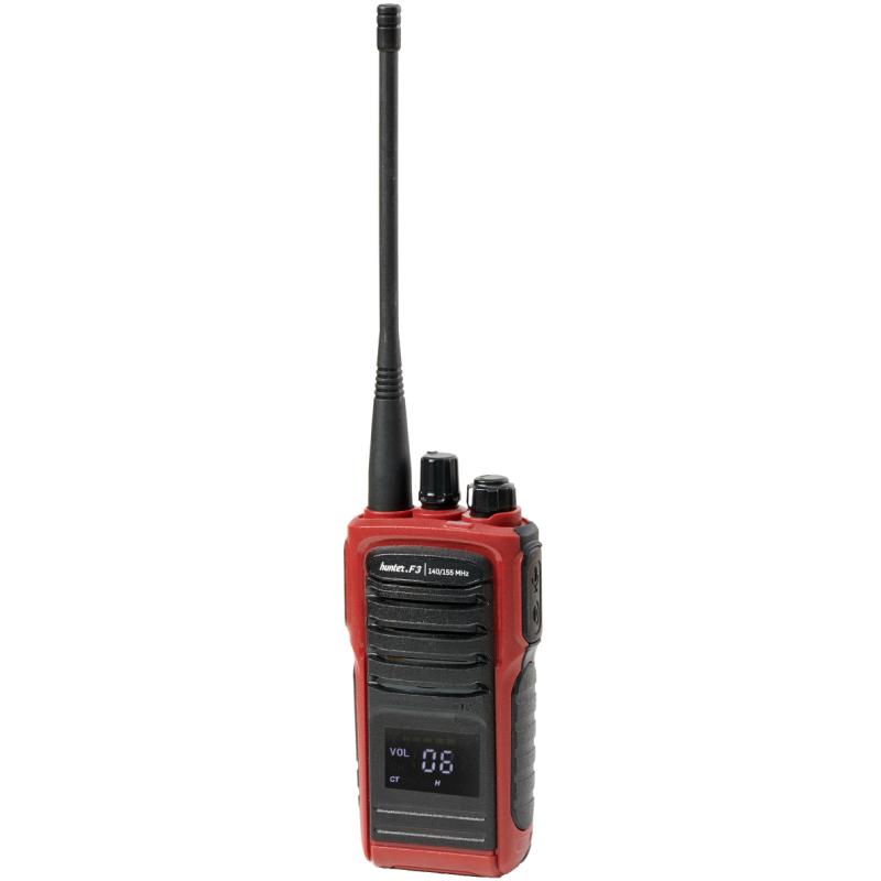 F3 jaktradio inkl. skogsantenn och mini-headset - Hunter