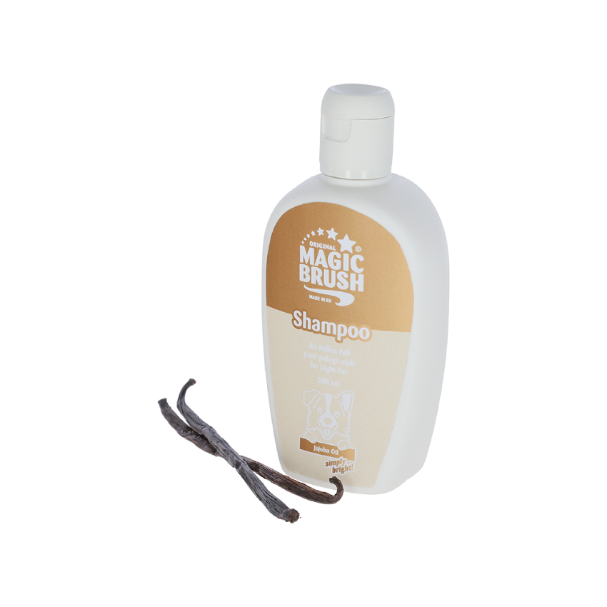 MagicBrush hundschampo för ljusa pälsar, 200 ml – Kerbl