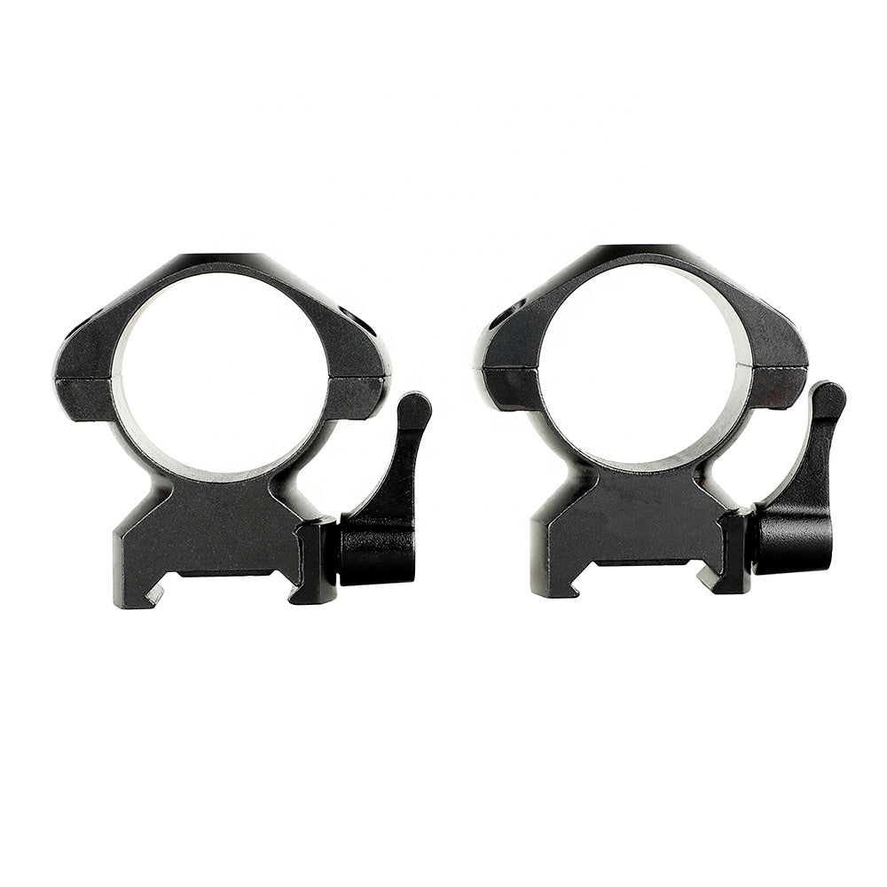 30mm Picatinny/Weaver ringar med snabbfäste - HuntElite