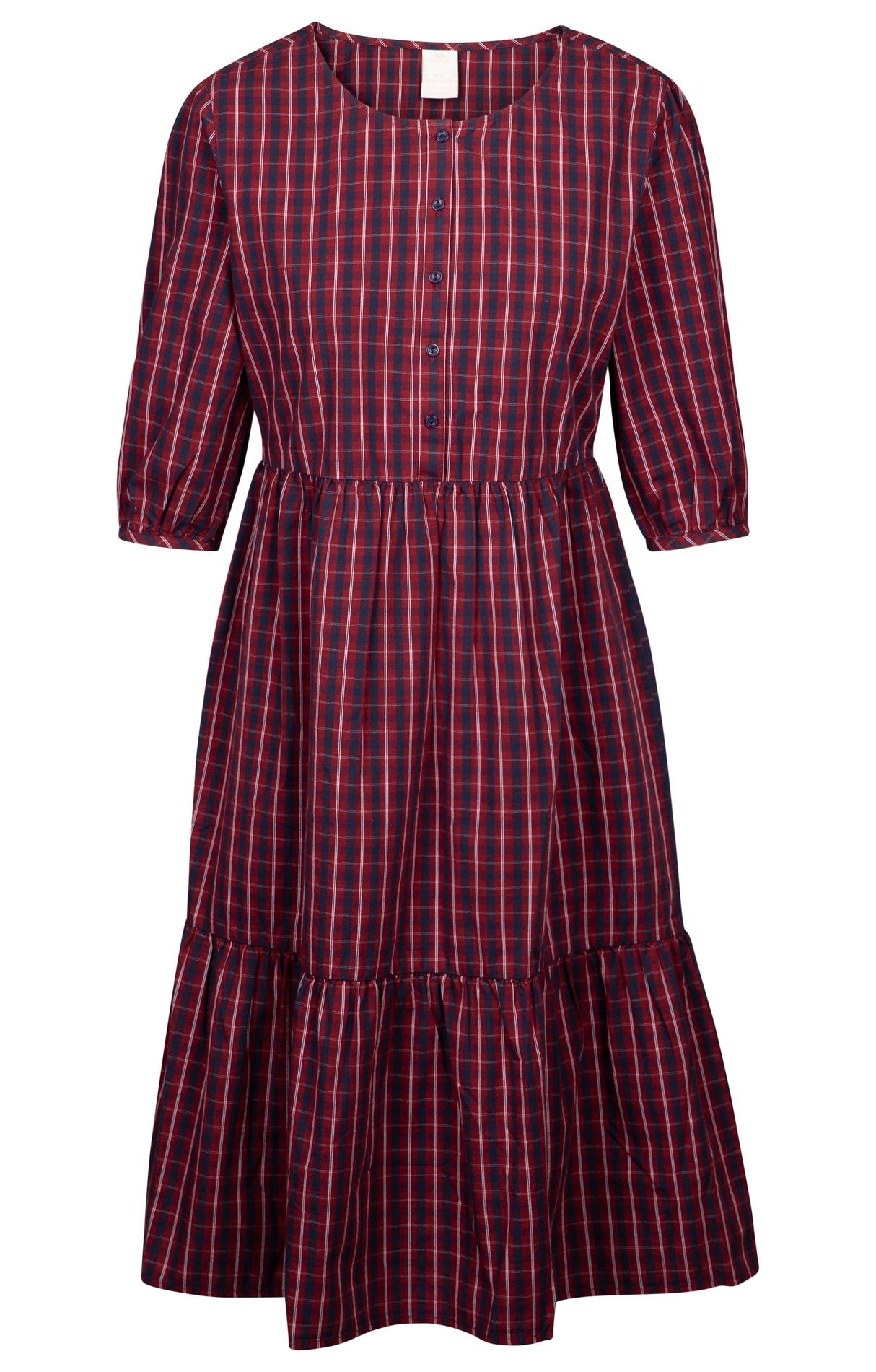Helen - Dark Cherry Check - Trespass