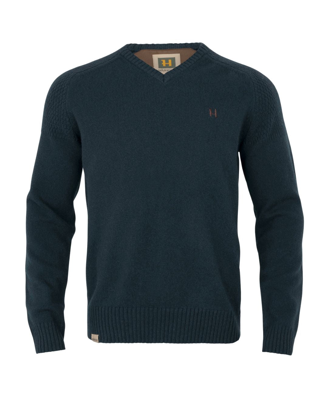 Vincent Merino V-Neck Tröja - Dark Navy – Härkila
