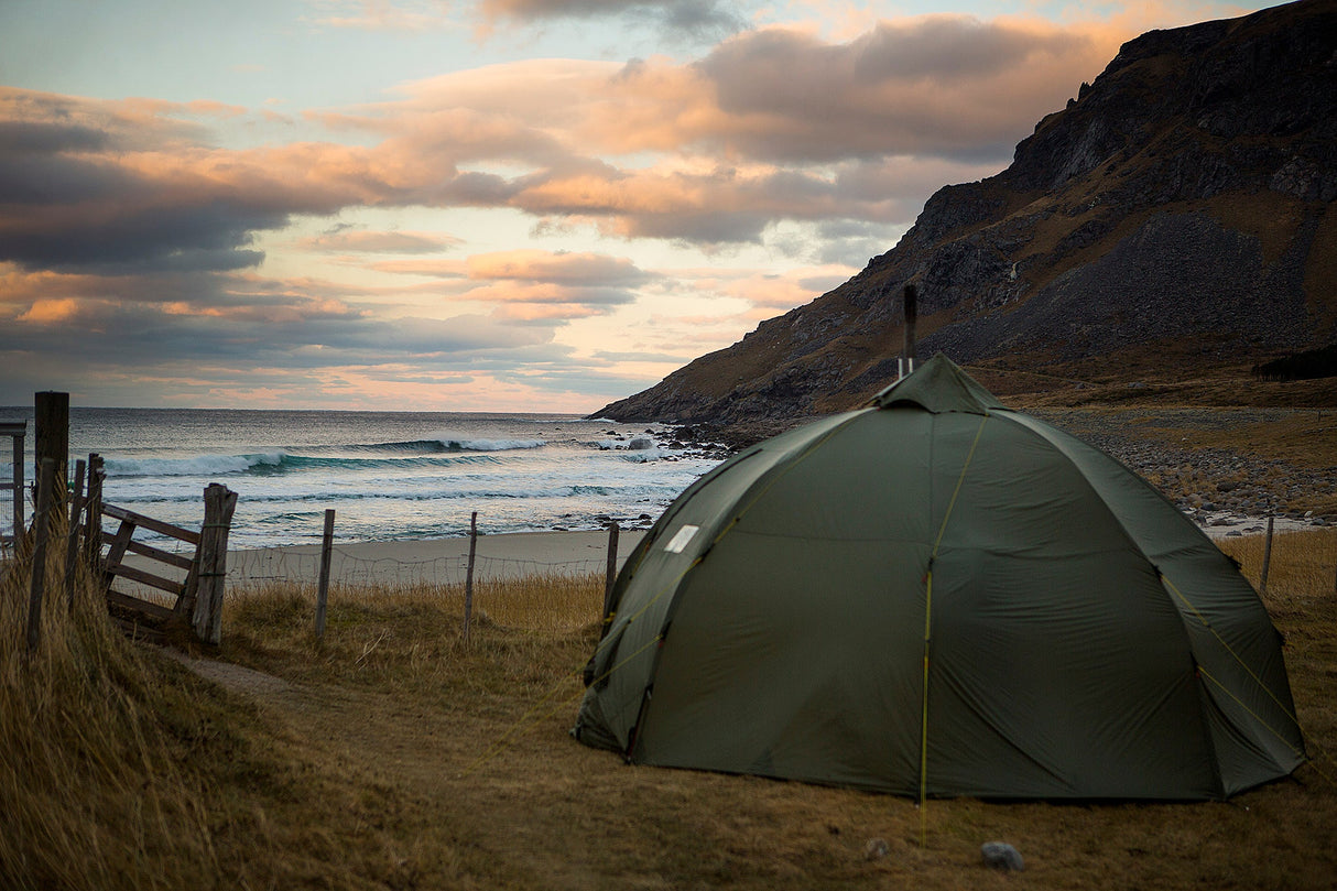 Helsport Varanger Dome 8-10 Yttertält inkl. Stång – Helsport