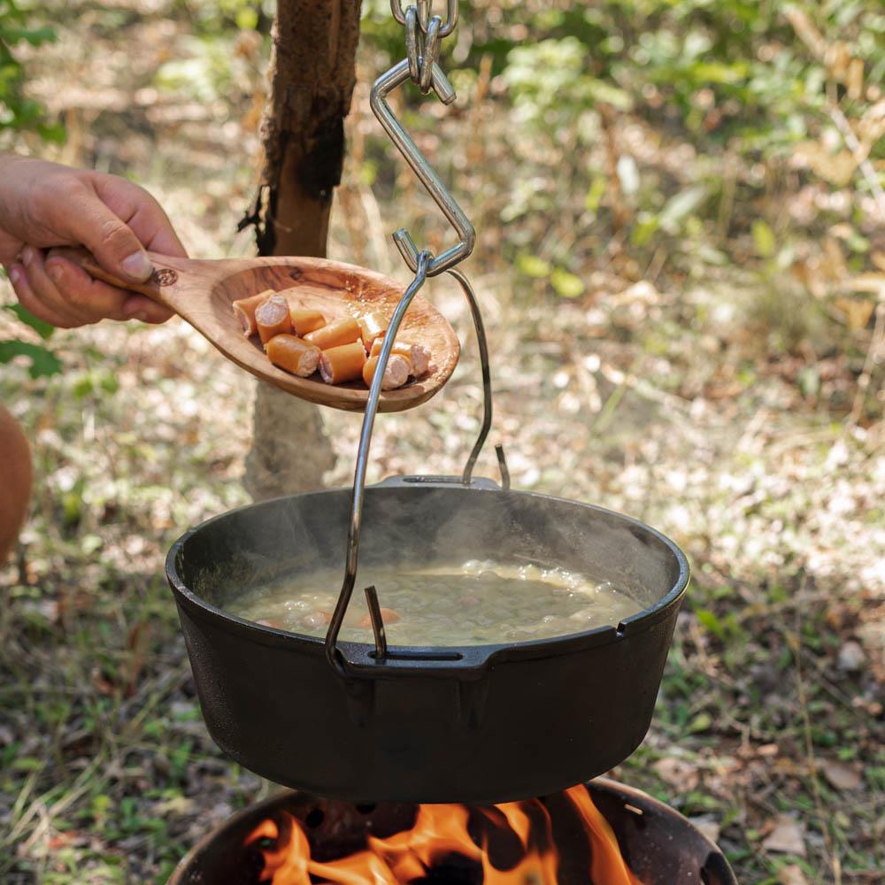 Petromax Flat Bowl 25 cm Olive Wood – Petromax