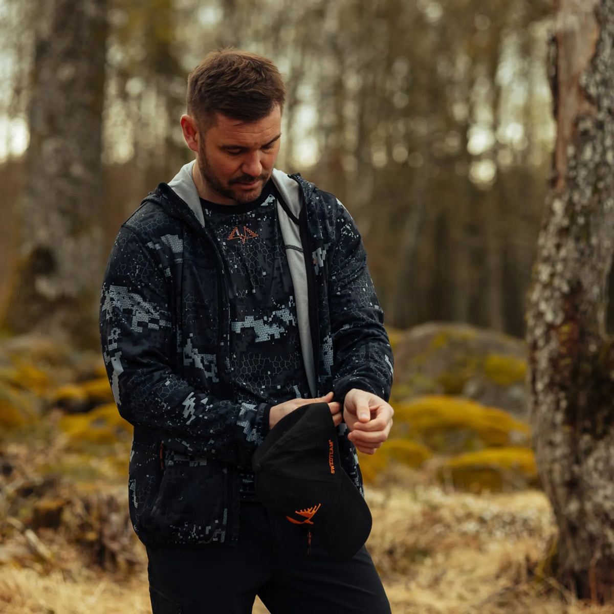 Alpha SS RE-ECO - T-Shirt Desolve Blak – Swedteam