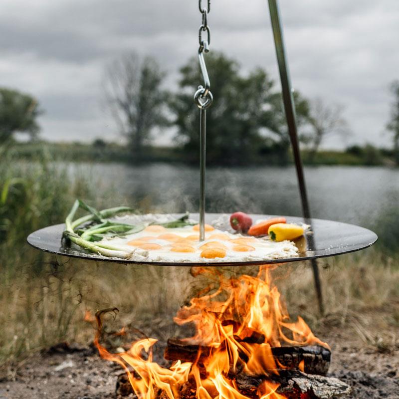 Petromax hängande grillbricka för trebensställning – Petromax