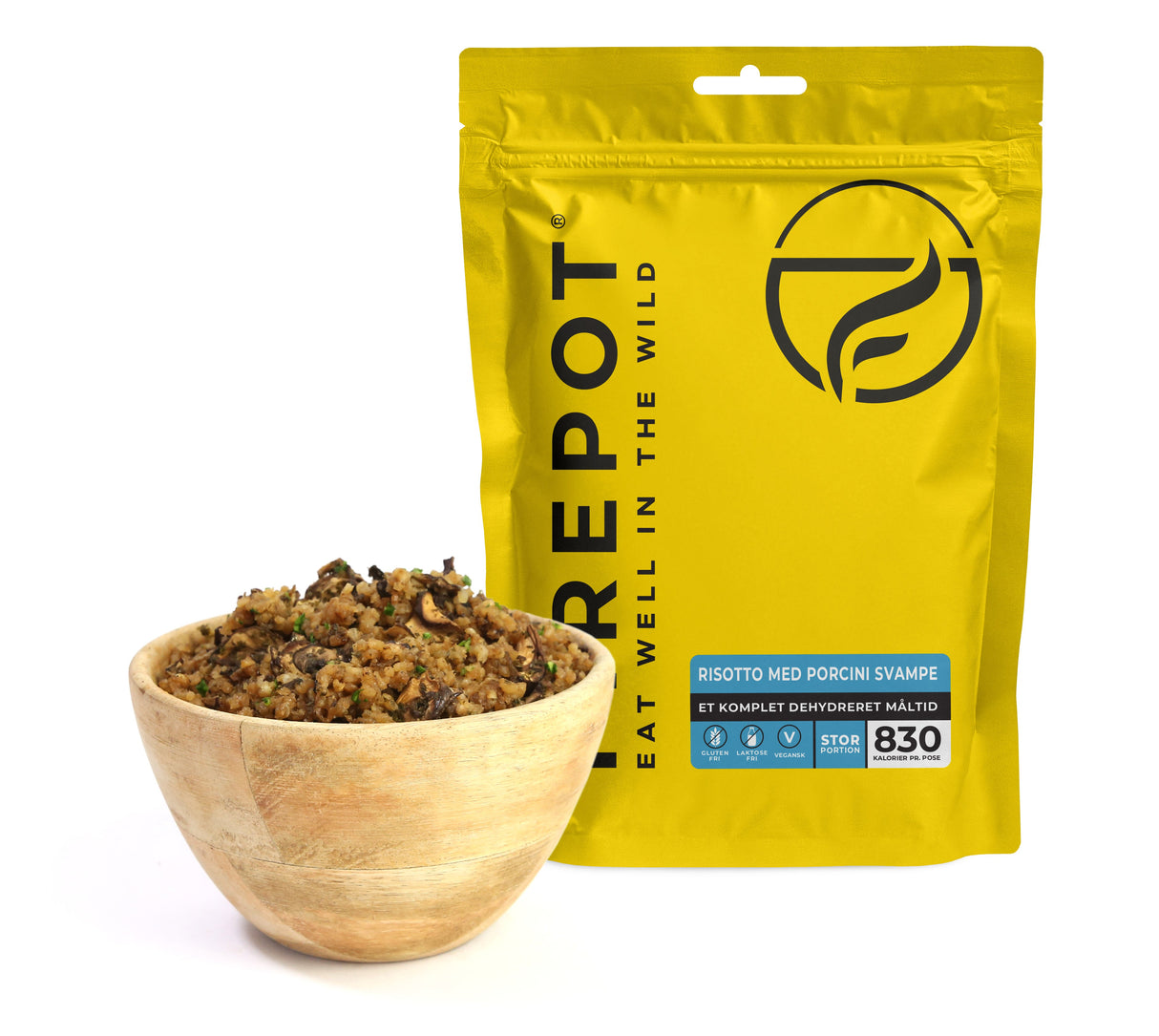 Risotto med Porcini Svampe - XL - Firepot