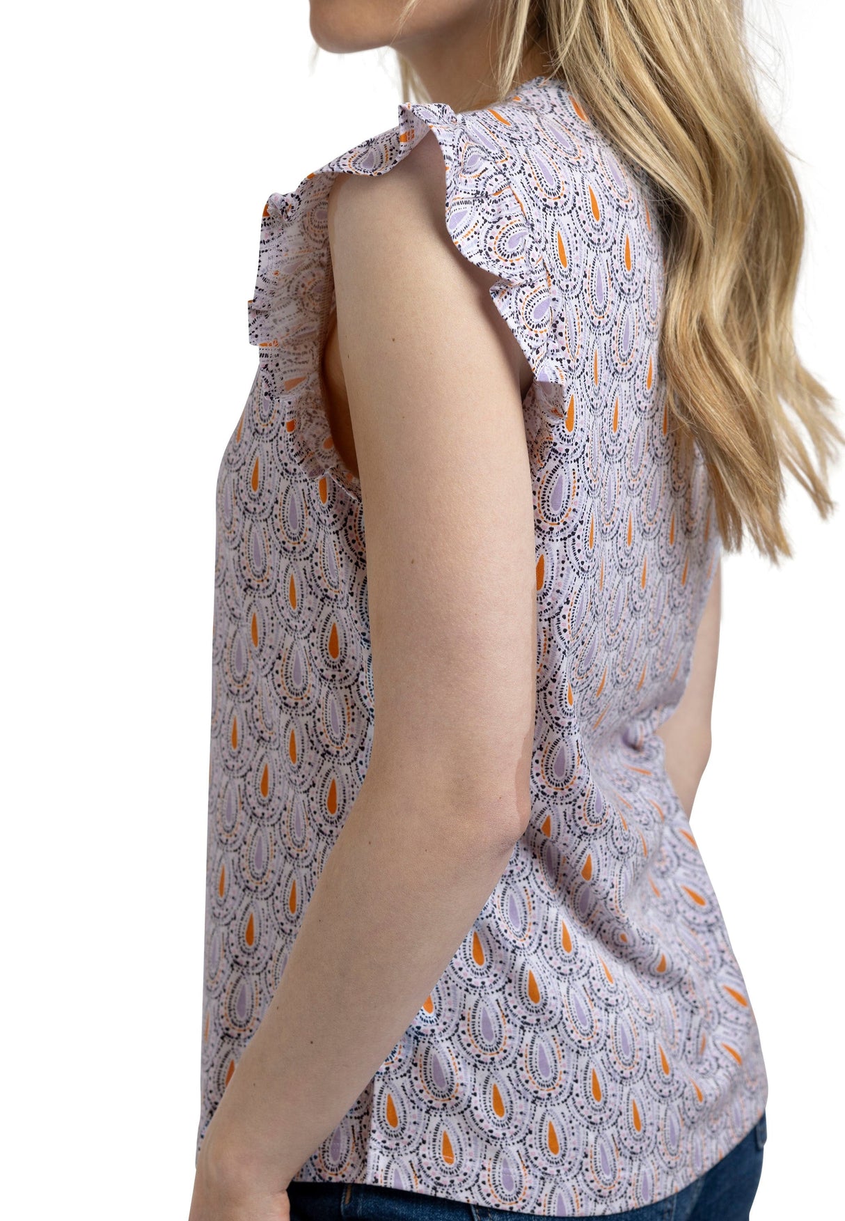 Salma - White Print - Trespass