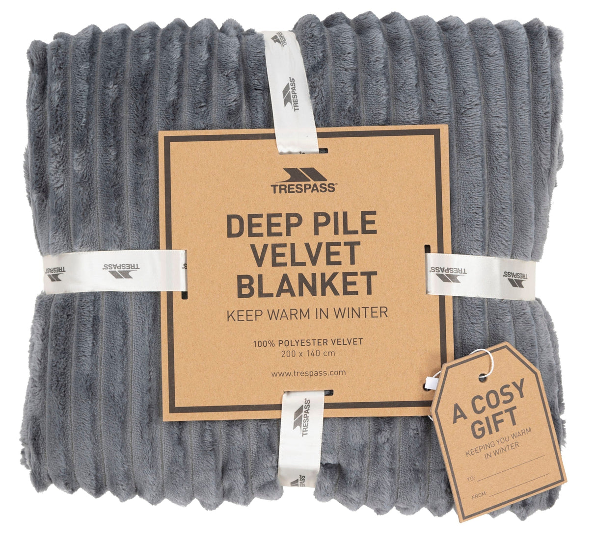 Sculpted - Pale Grey - Trespass