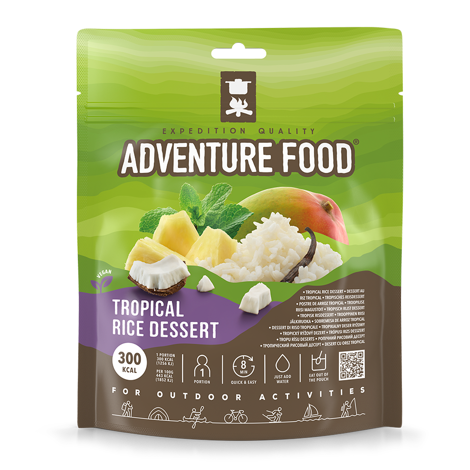 Tropical Rice Dessert - Adventure Food