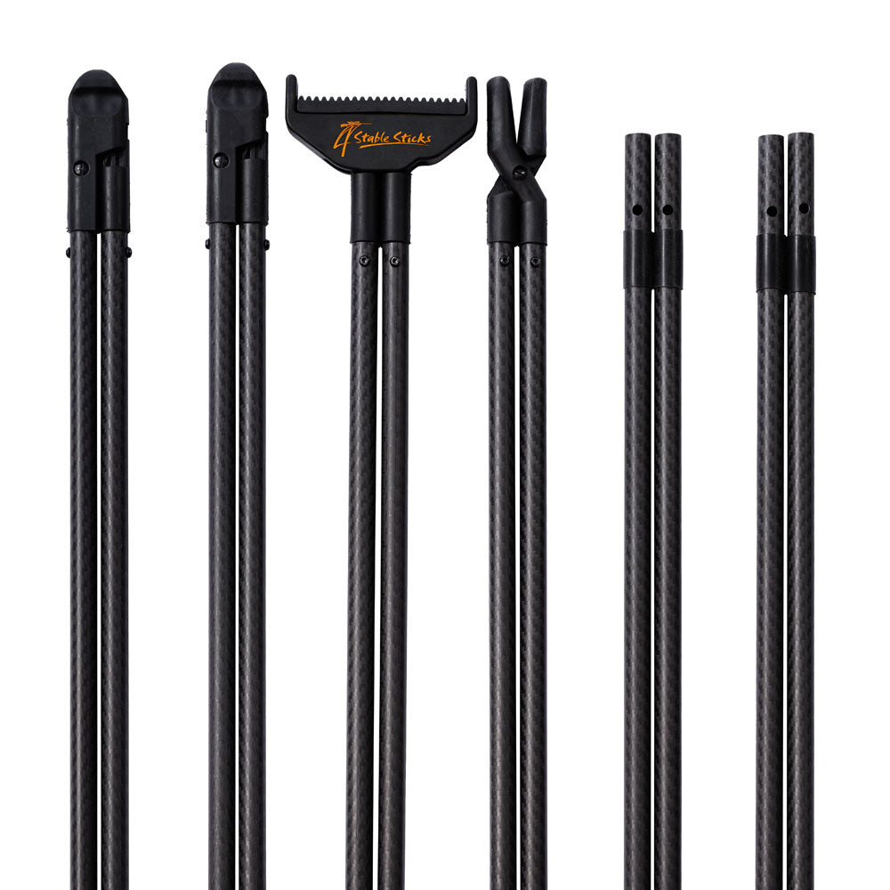 4-benad Skjutstöd - 4Stablestick Ultimate Carbon