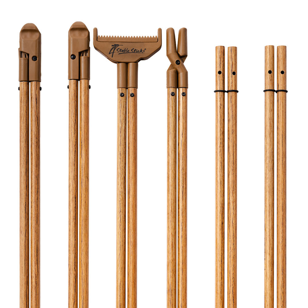 4-bent skyttepinne - 4Stablestick Ultimate Wood