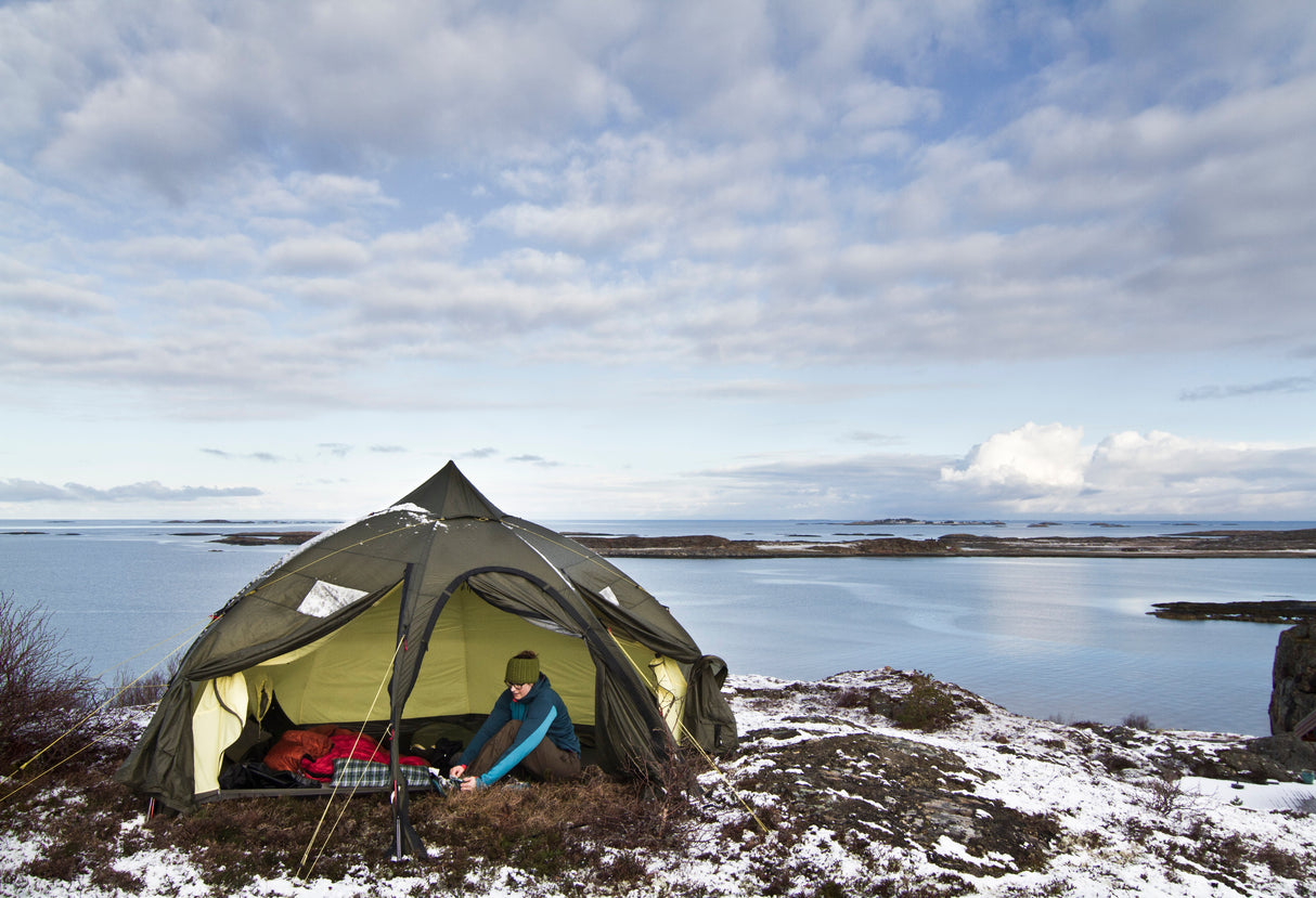 Helsport Varanger Dome 8-10 Yttertält inkl. Stång – Helsport