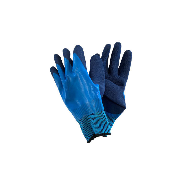Skyddande latexhandskar