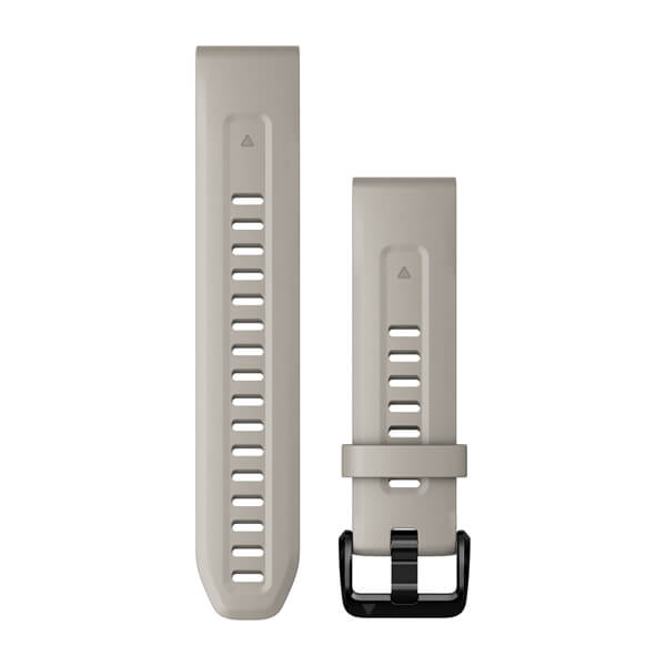 QuickFit® 20 Klockarmband Ljus Sand Silikon – Garmin