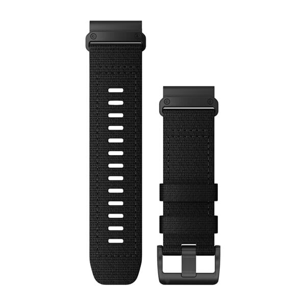 QuickFit® 26 Klockarmband Tactical Black Nylon – Garmin