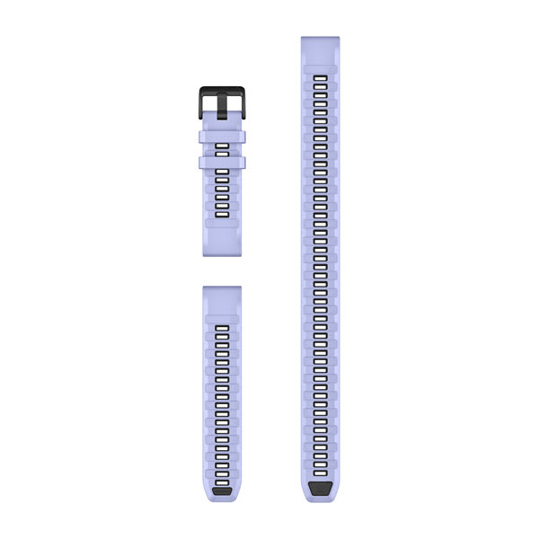 QuickFit® 22 Armband, Blueberry Silikon (Dykarset med 3 Delar) – Garmin