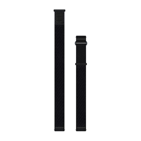 Snabbfäste-remmar (18 mm) Slate Grey/Svart ComfortFit tyg – Garmin