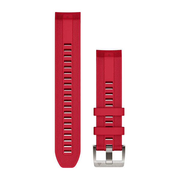 QuickFit® 22 klockarmband Plasma Red silikonarmband – Garmin