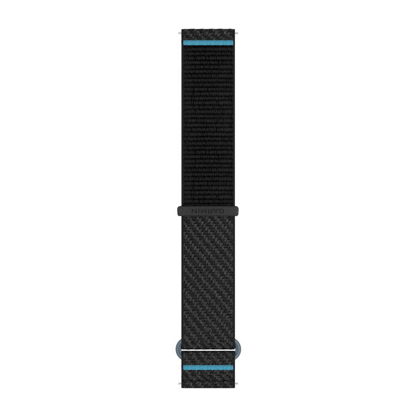 Snabbfäste Remmar (20 mm), Svart/Azure ComfortFit Tyg – Garmin