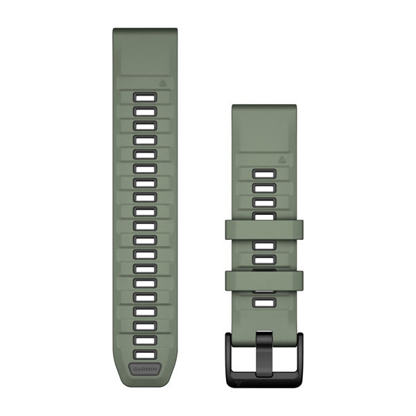 QuickFit® 22 Remmar Willow/Graphite Silikon – Garmin