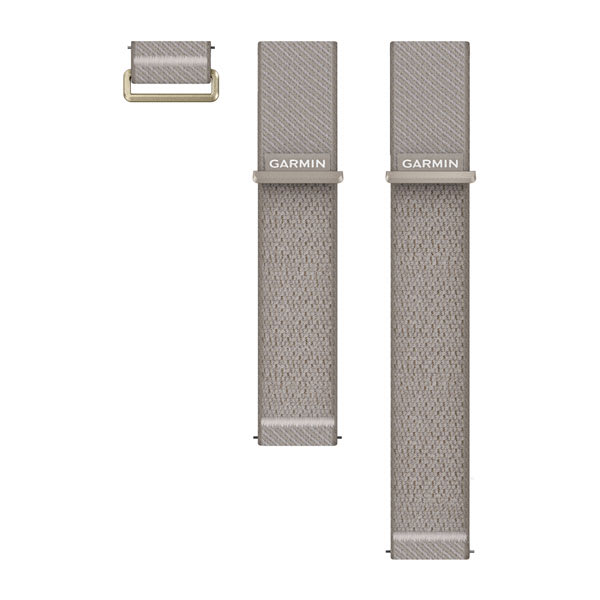 Snabbfäste Remmar (24 mm), French Grey Nylon – Garmin