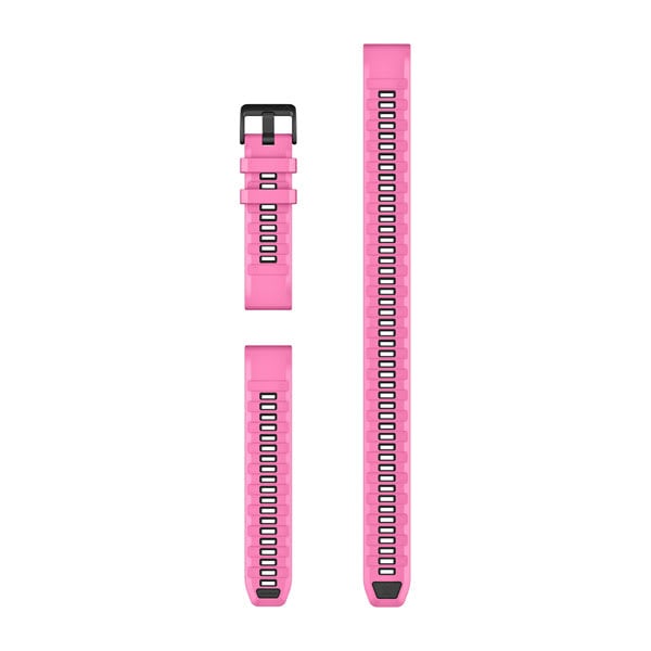 QuickFit® 22 remme, Silikone i Shell Pink (Dykkersæt med 3 dele) 1