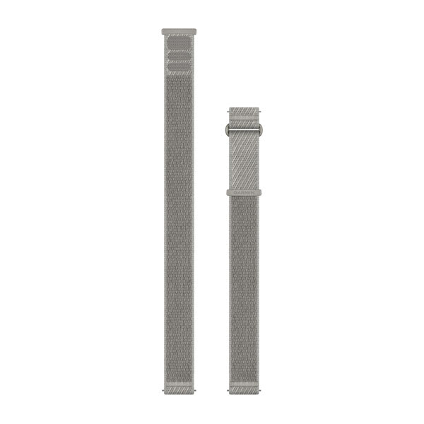 Quick Release-Remmar (18 mm) Ljus Sand/French Grey ComfortFit-Tyg – Garmin