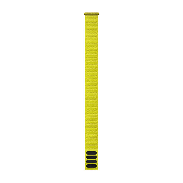 UltraFit Nylonarmband (22 mm) Amp Yellow – Garmin