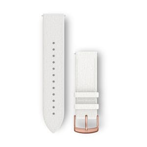 Quick Release remme (18 mm), Hvid, rosaguld hardware 3