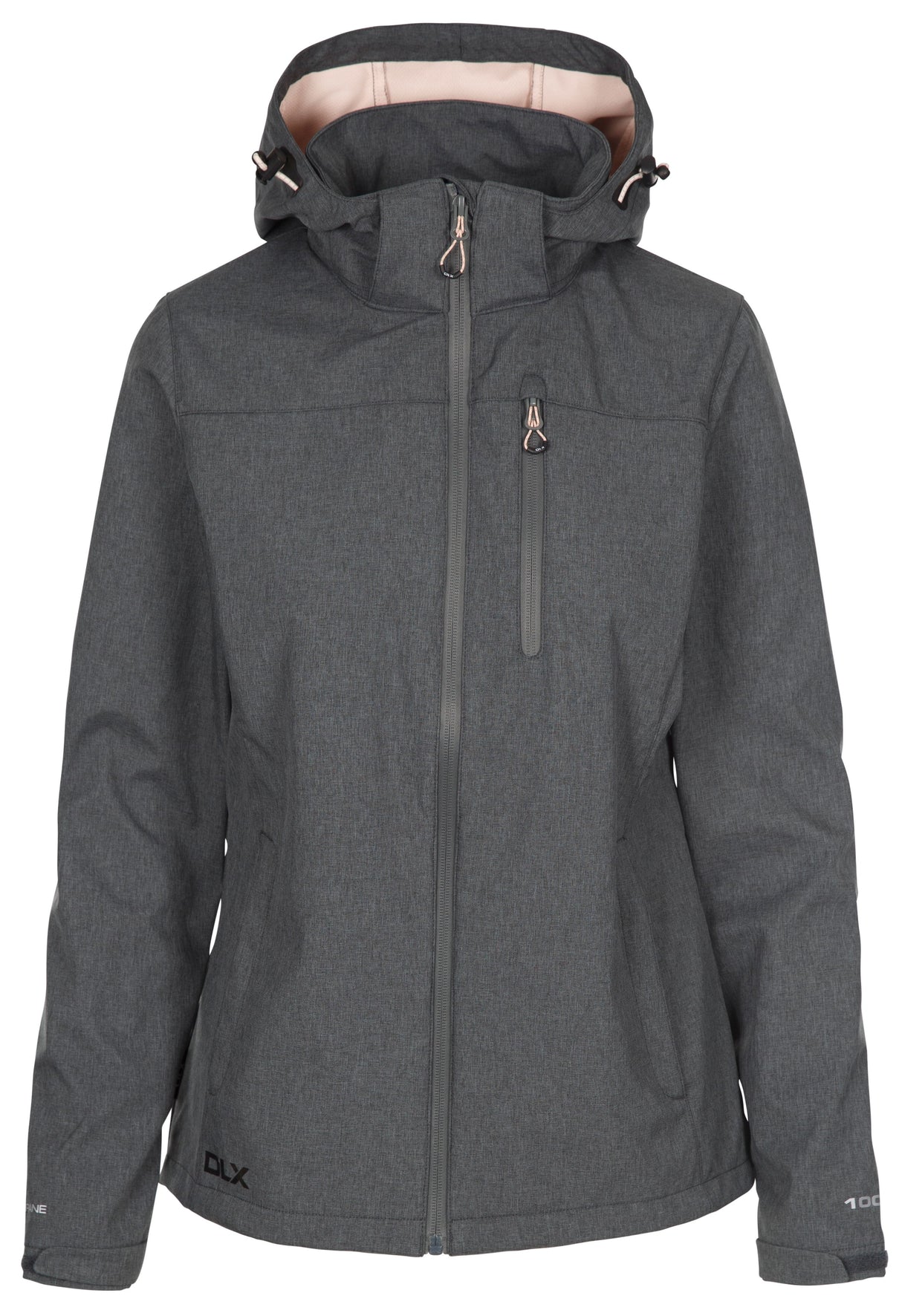 Claren II - Dark Grey Marl/blush - Trespass