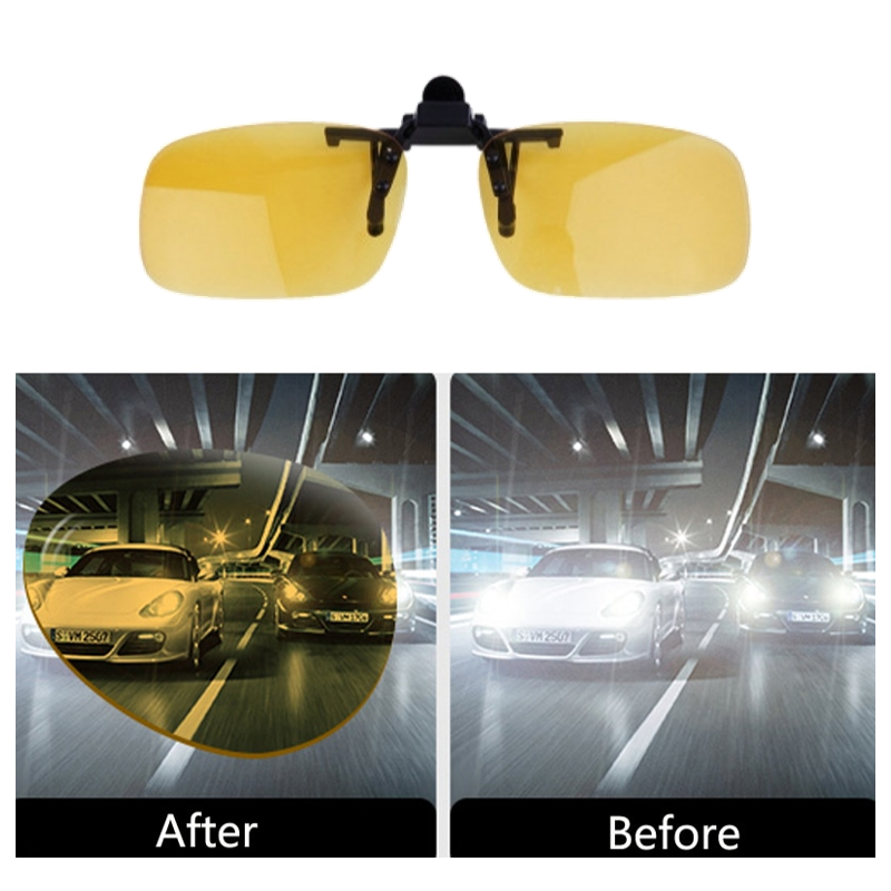 UV-glasögon - Clip-On med fodral