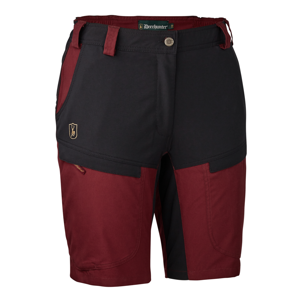 Lady Ann Shorts Red - Deerhunter - Jagtbutikken