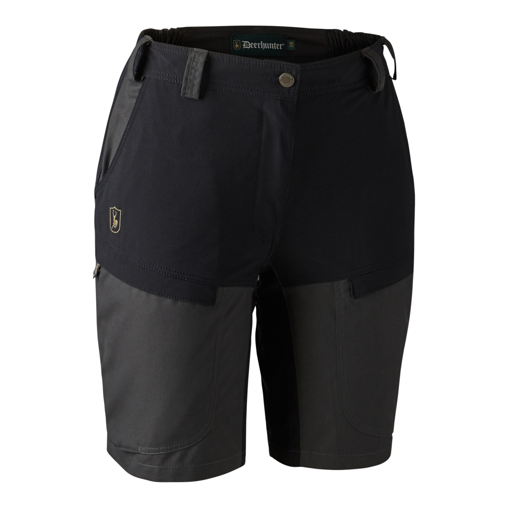 Lady Ann Shorts Black - Deerhunter - Jagtbutikken