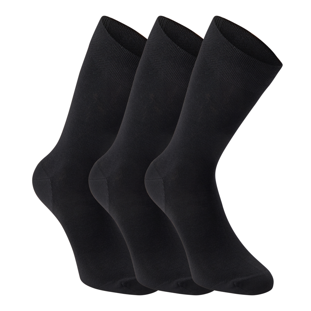 Bambustrumpor 3-pack Svart - Deerhunter